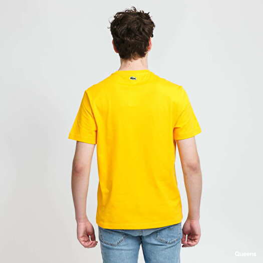 Lacoste t shirt yellow discount