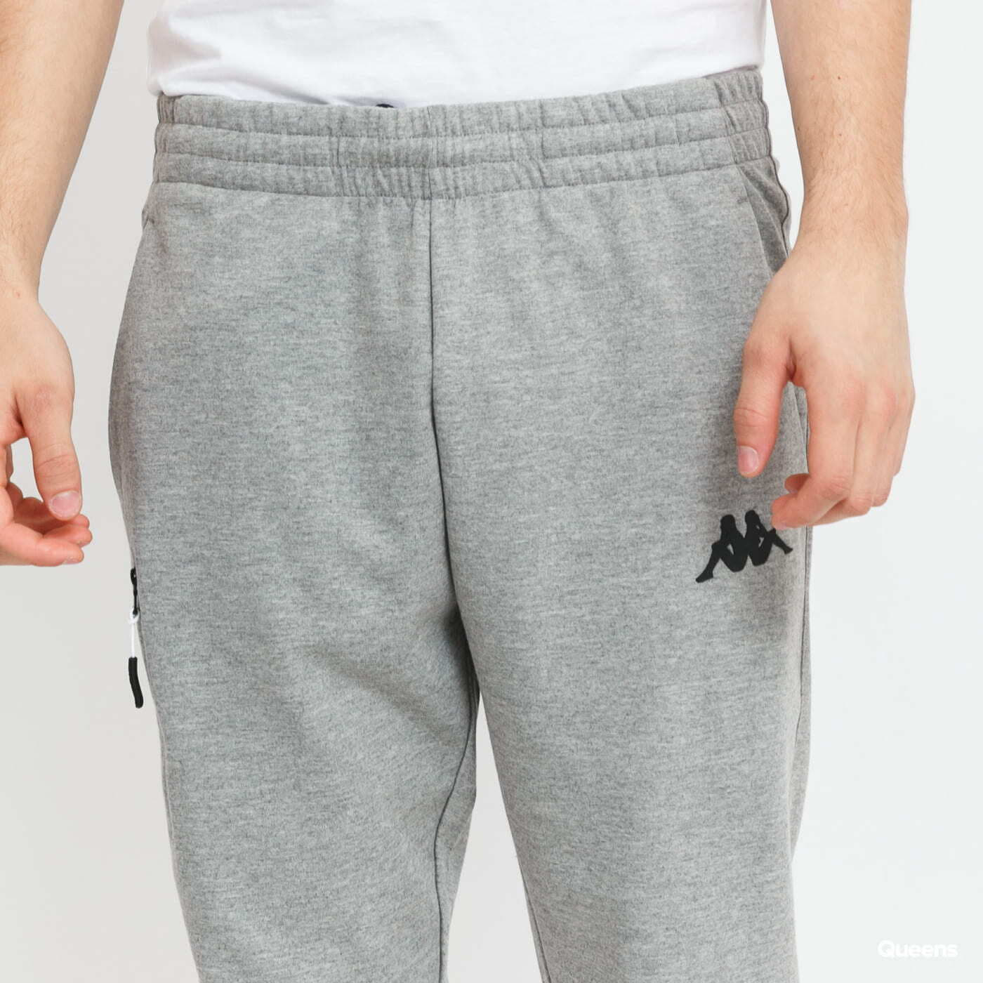 Sweatpants Kappa Chieti Pants Melange Grey Queens