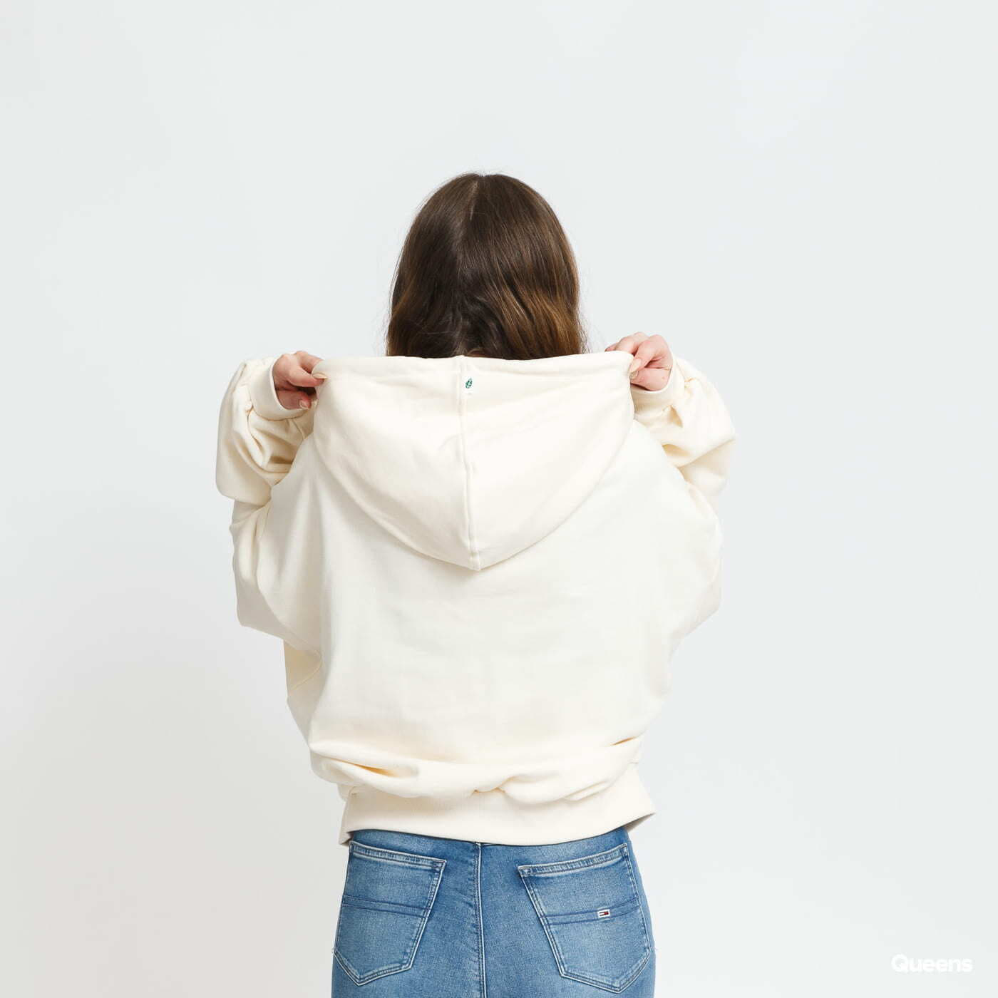 Hoodies and sweatshirts  Urban Classics Ladies Organic Oversized Terry Hoody Cream
