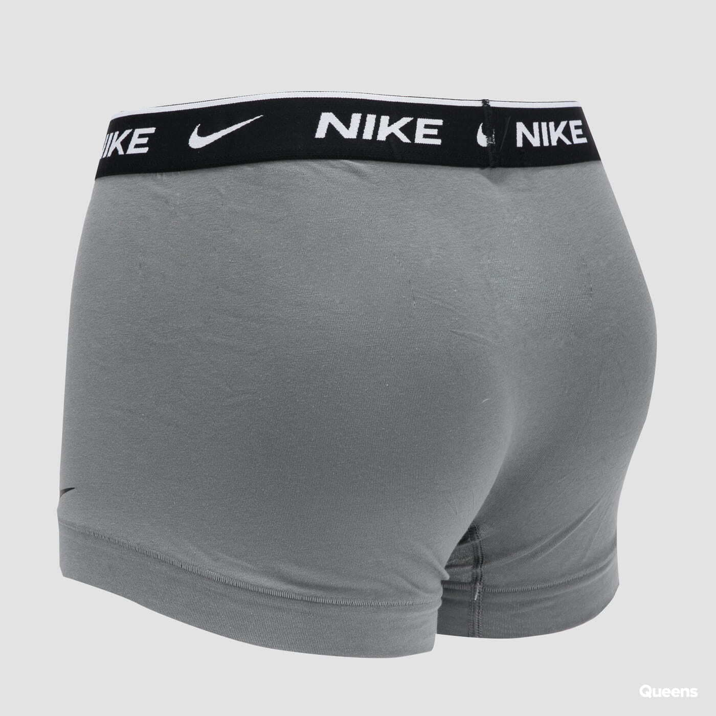 Boxerky Nike Dri-FIT Trunk 3-Pack Black/ Grey/ Blue