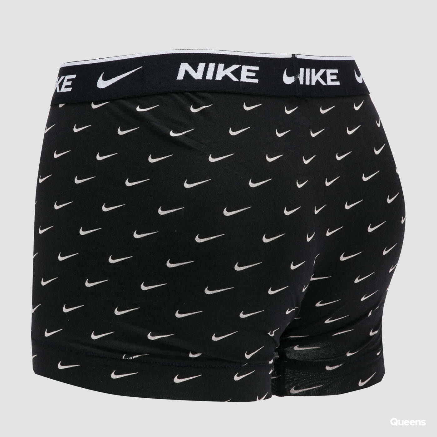 Boxerky Nike Dri-FIT Trunk 3-Pack Black/ Grey/ Blue