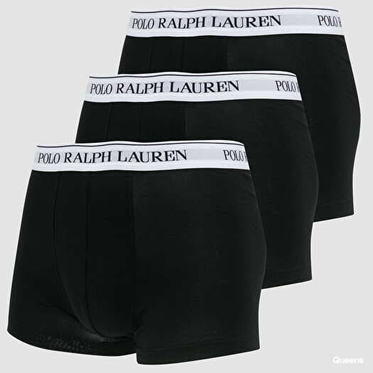Boxer shorts Polo Ralph Lauren 3Pack Classic Trunk černé