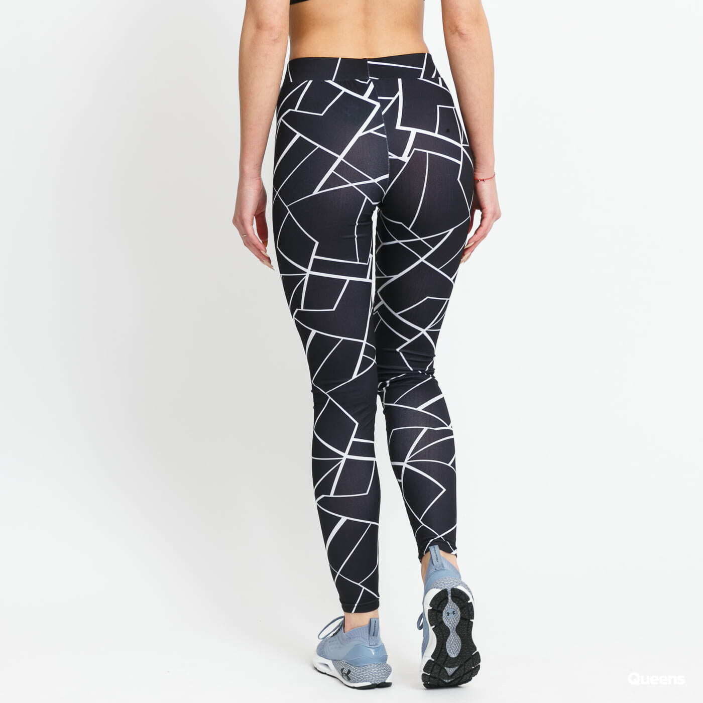 Лосини і легінси Urban Classics Ladies AOP Leggings Black