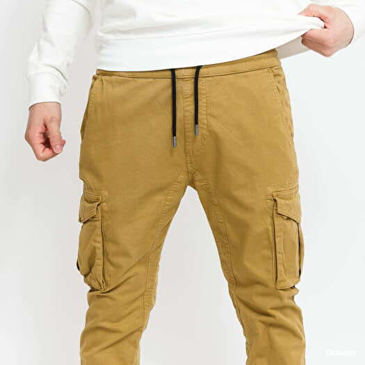 Cargo pants Alpha Industries Cotton Twill Jogger Light Brown Queens