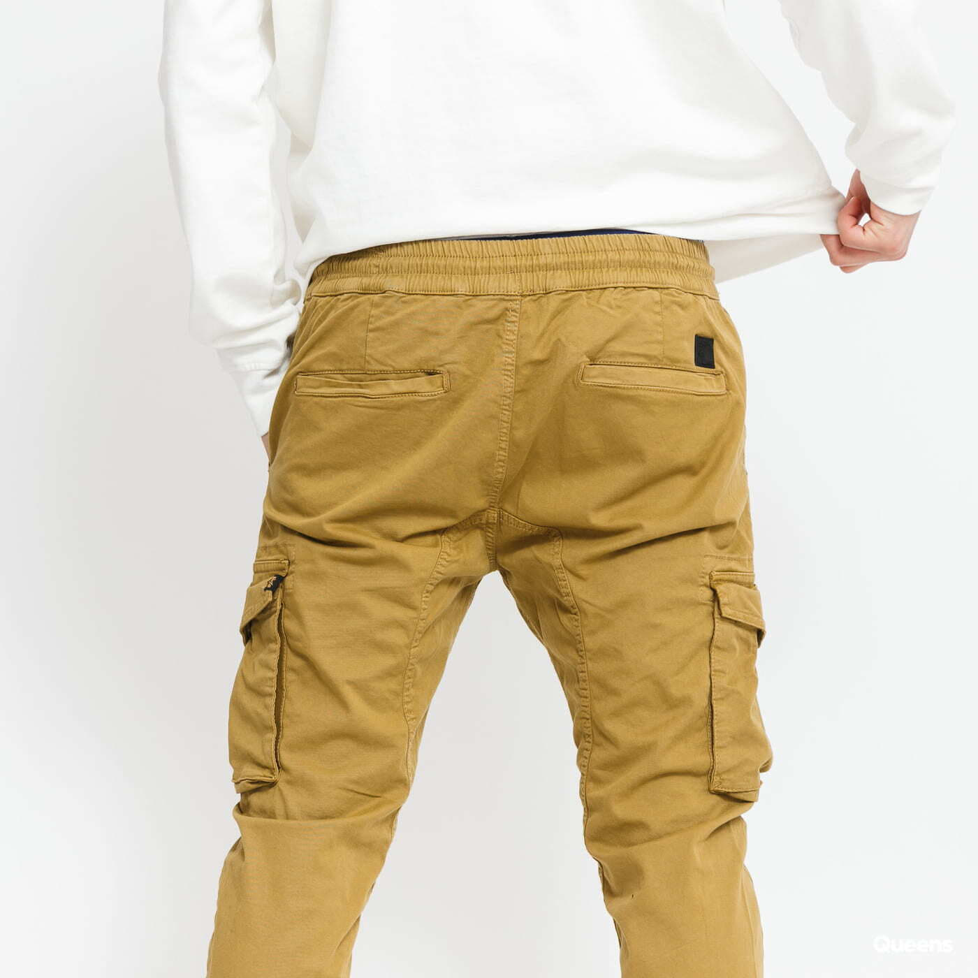 Cargo byxor Alpha Industries Cotton Twill Jogger Light Brown