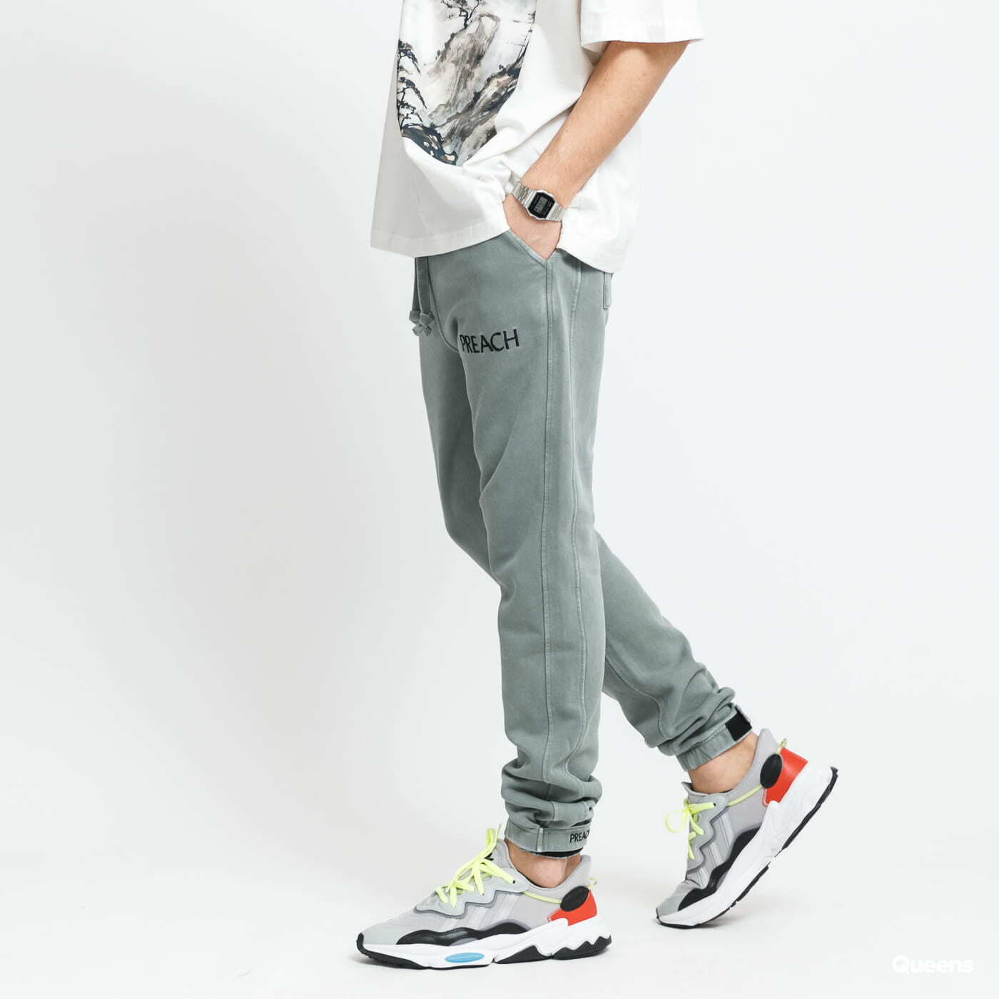 Потници PREACH Stripe Pocket Sweatpants Blue