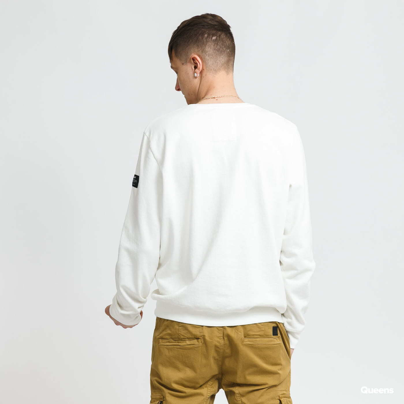 Mikiny Ecoalf Becausalf Sweatshirt White