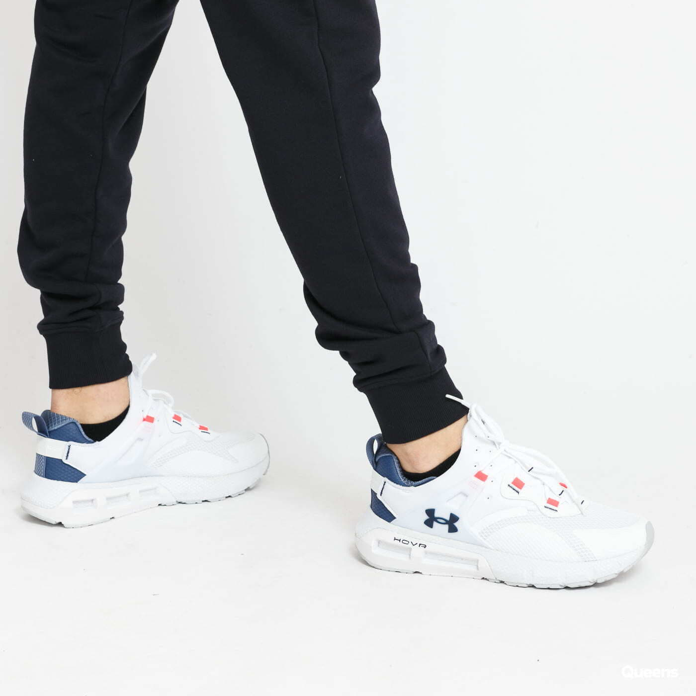 Nohavice Under Armour Rival Fleece Joggers Black/ Onyx White