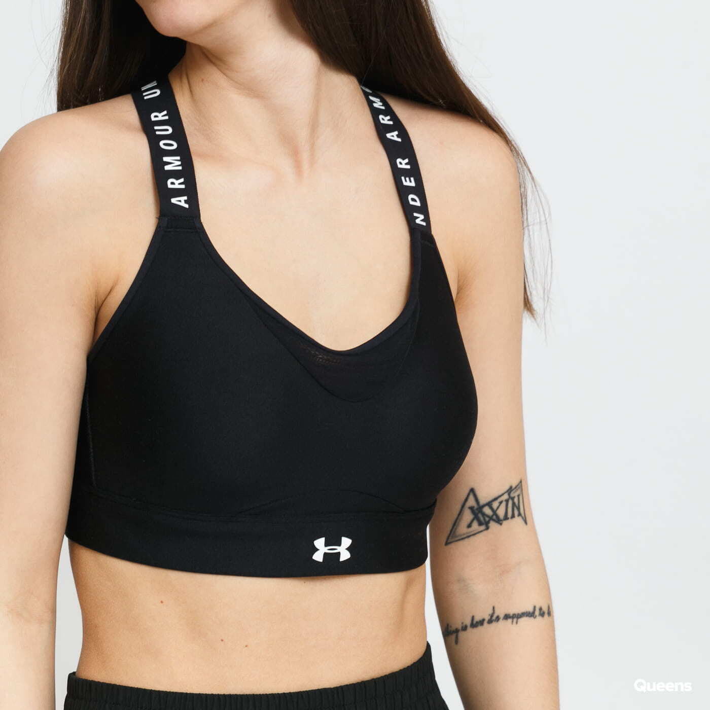 Sujetadores Under Armour Infinity High Bra Black