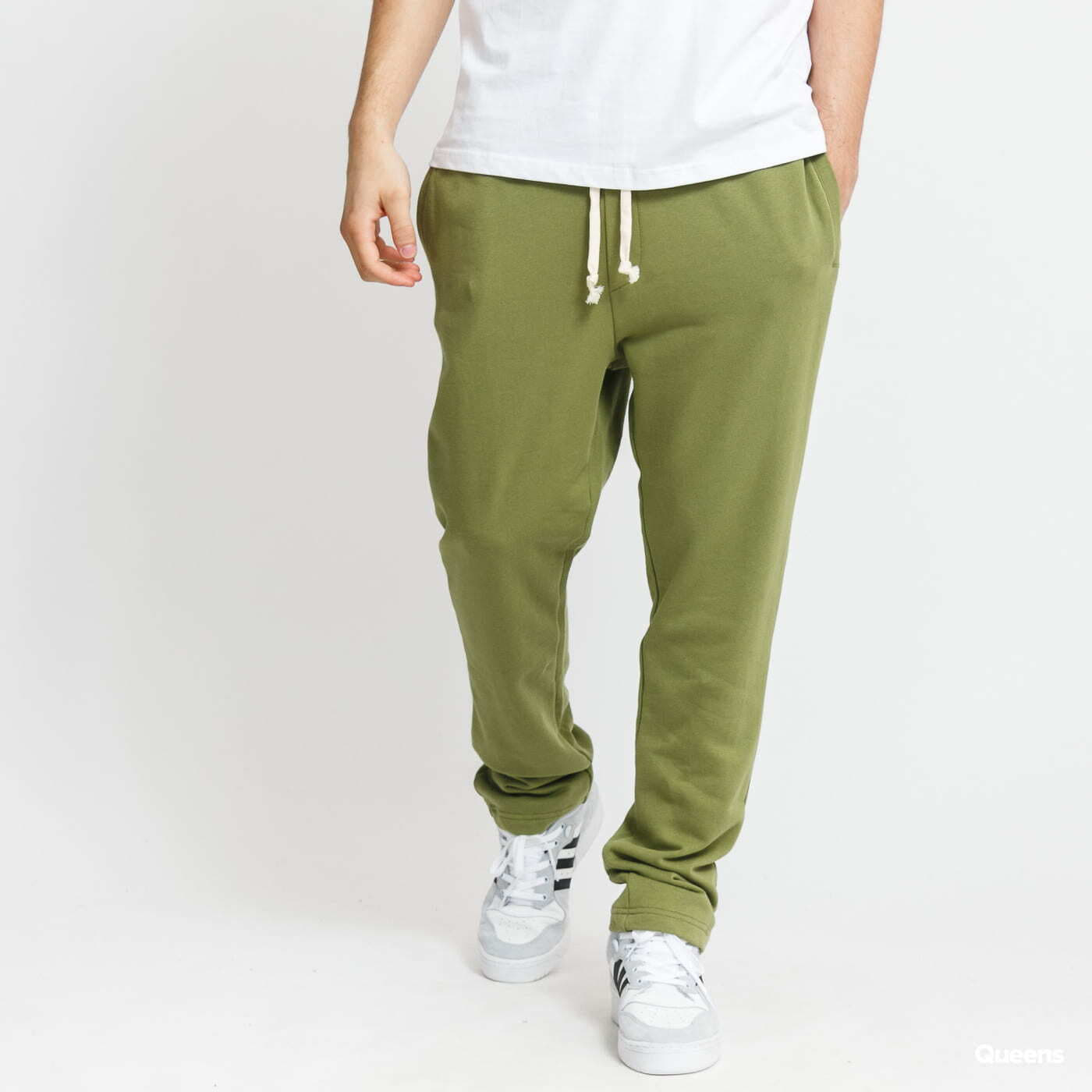 Urban Classics Organic Low Crotch Sweatpants Olive