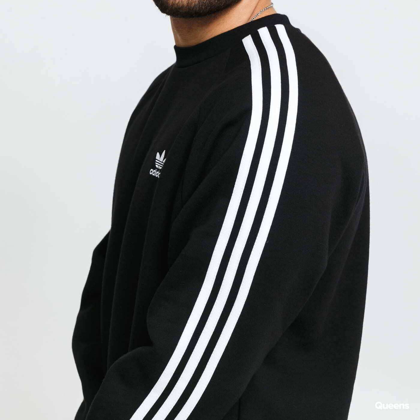 Sweatshirts et pulls adidas Originals 3-Stripes Crewneck Black