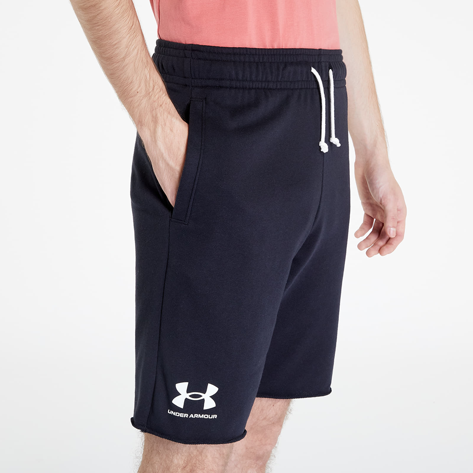 Pantalones cortos Under Armour Rival Terry Short černé
