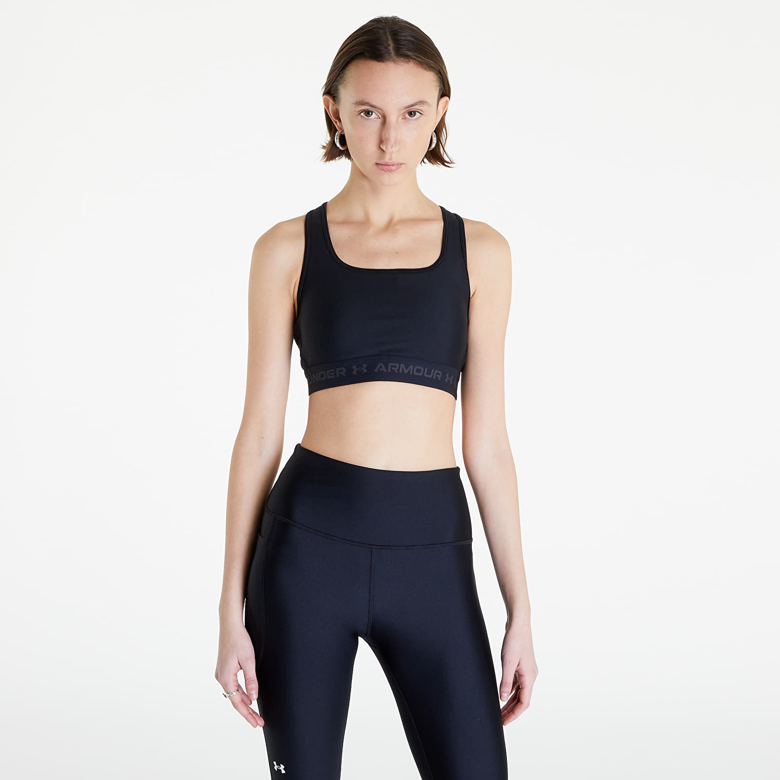 Podprsenky Under Armour Crossback Mid Bra Black
