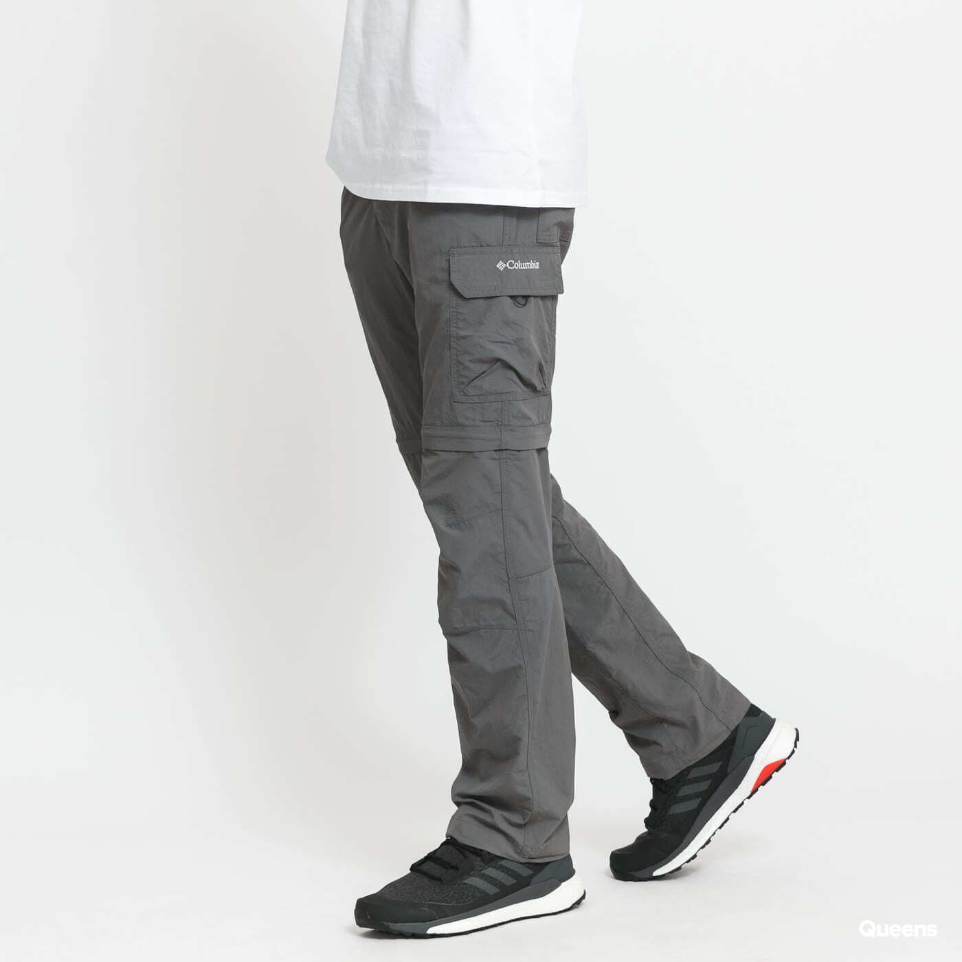 Cargo Hosen Columbia Silver Ridge II Convertible Pant Dark Grey