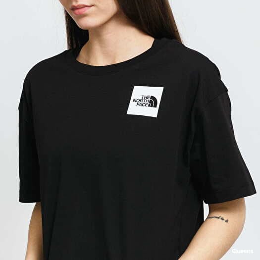 T-shirts The North Face W Cropped Fine Tee černé | Queens