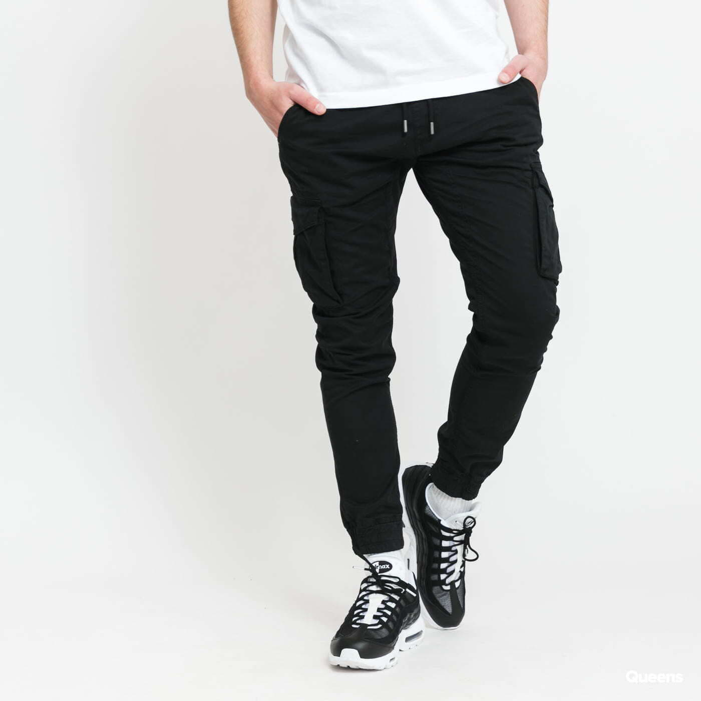 Jeans and trousers Alpha Industries Cotton Twill Jogger Black