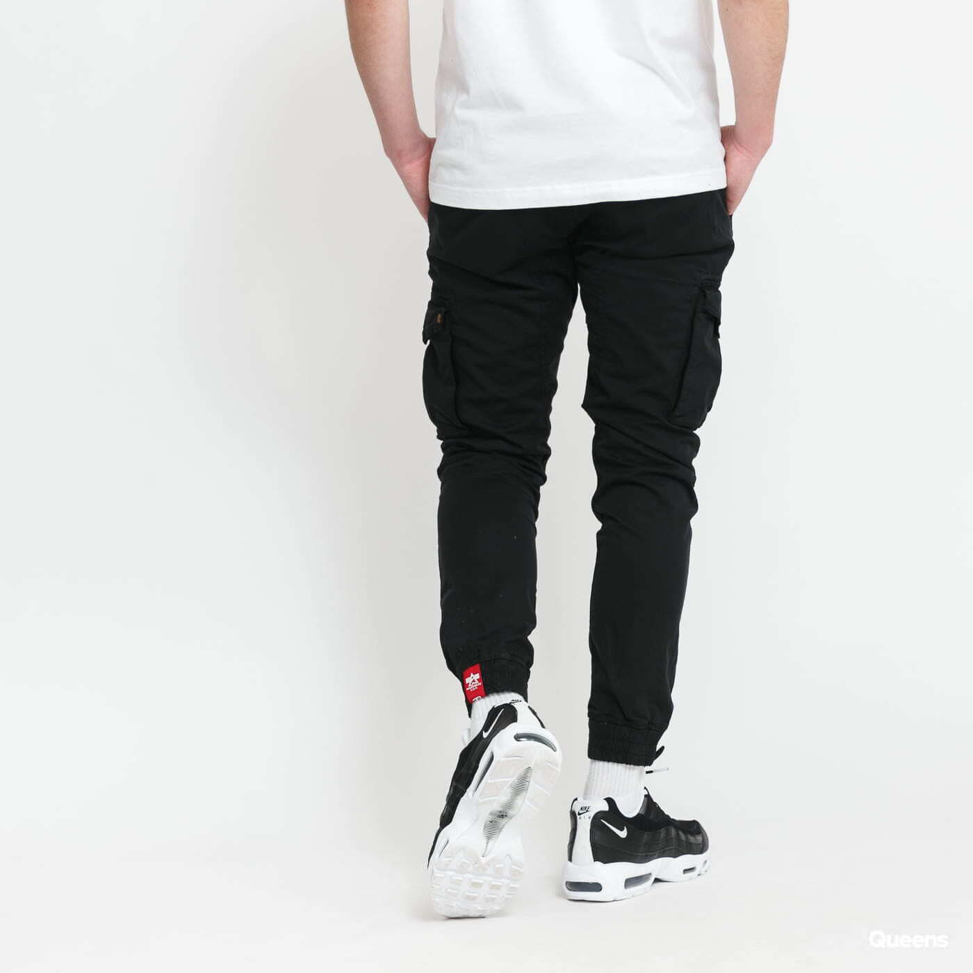 Jeans and trousers Alpha Industries Cotton Twill Jogger Black