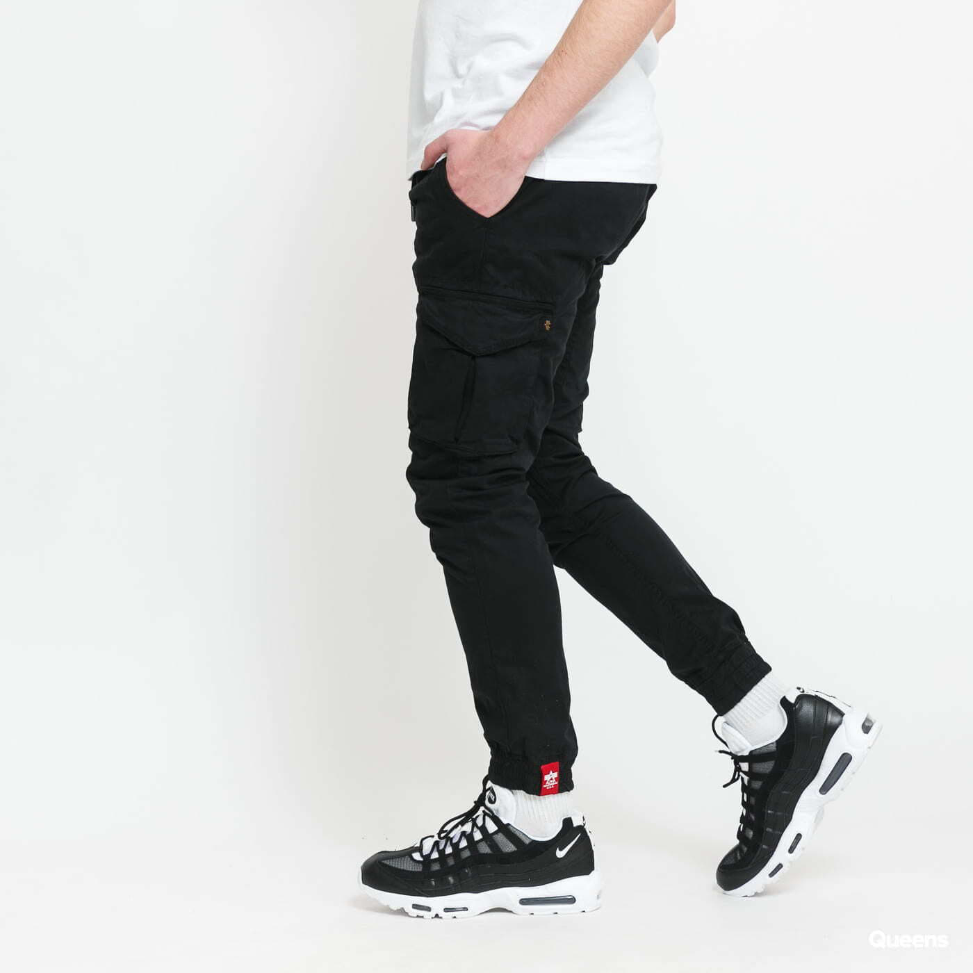 Jeans and trousers Alpha Industries Cotton Twill Jogger Black