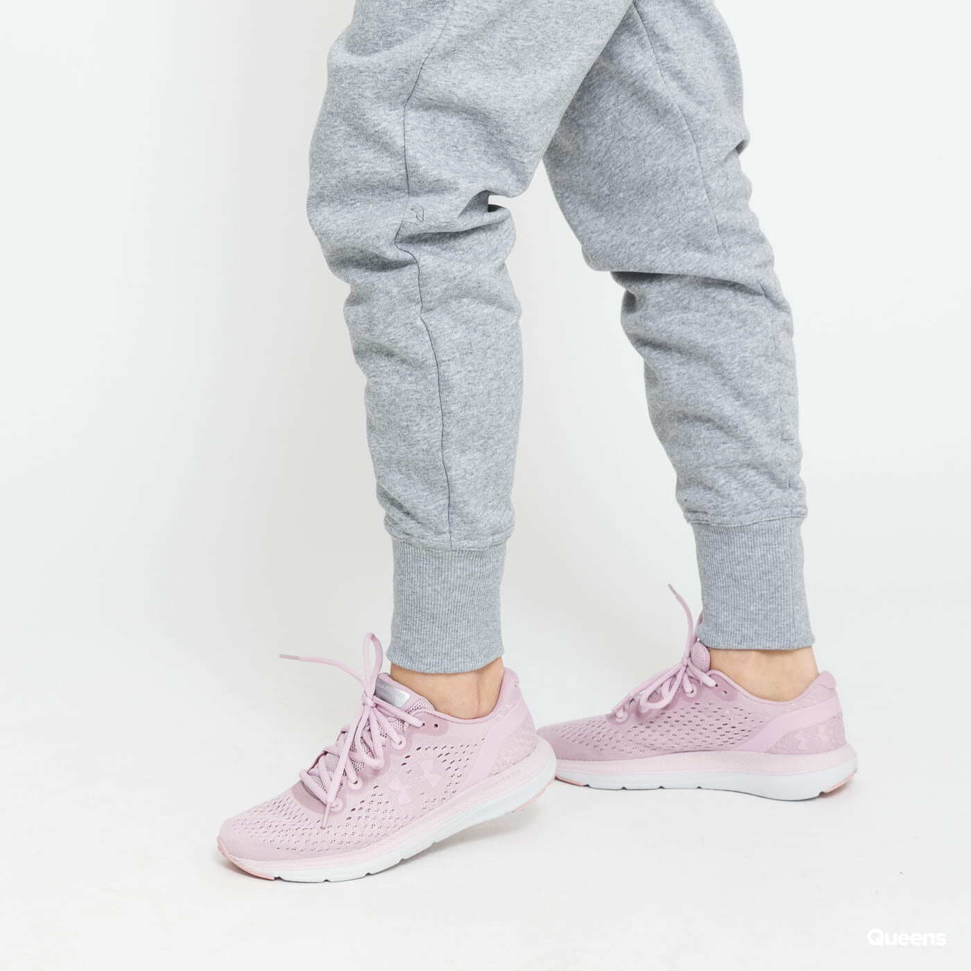 Pink Under Armour Girls' Rival Fleece Joggers Junior - JD Sports Global