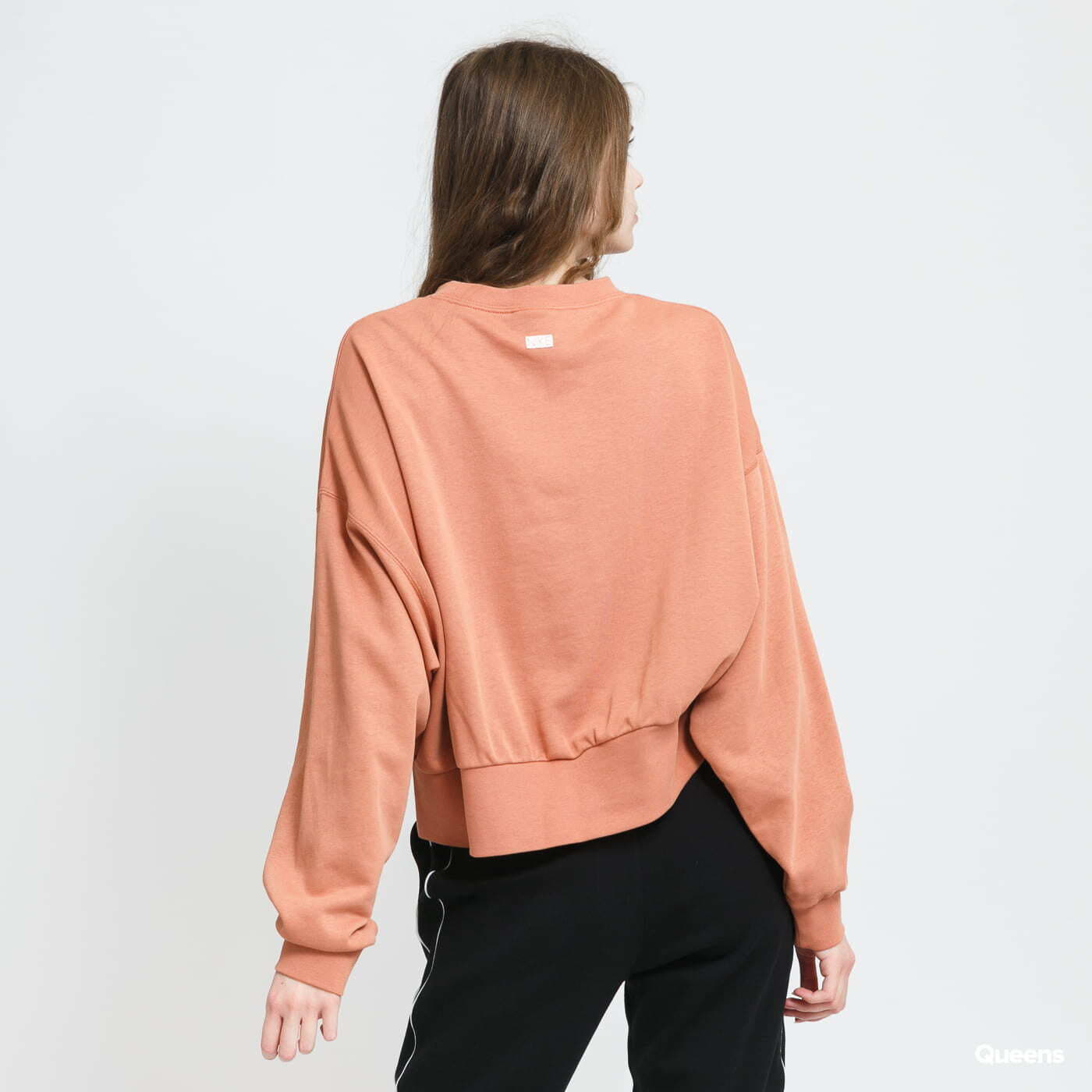 Mikiny Nike W NSW Femme Crew FT Orange