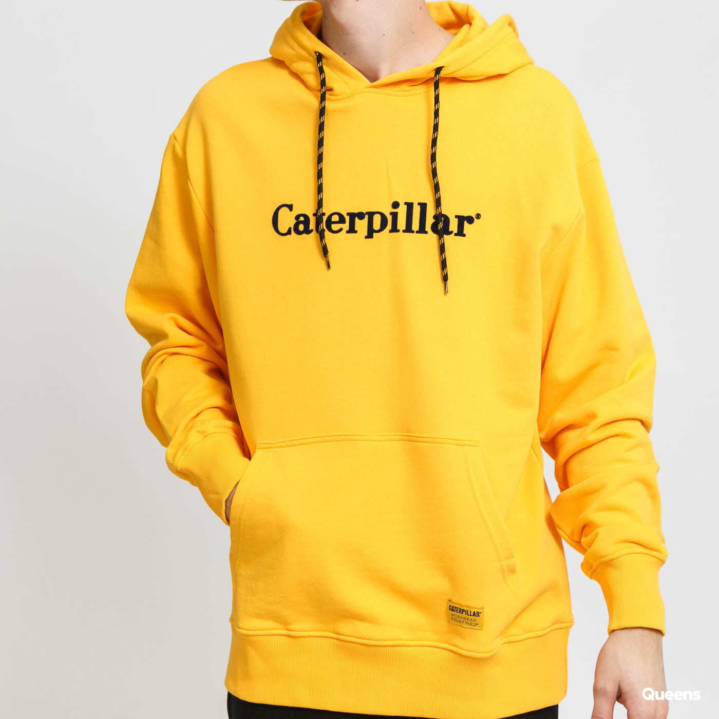 Sweatshirts CATERPILLAR Classic Logo Hoodie Yellow Queens