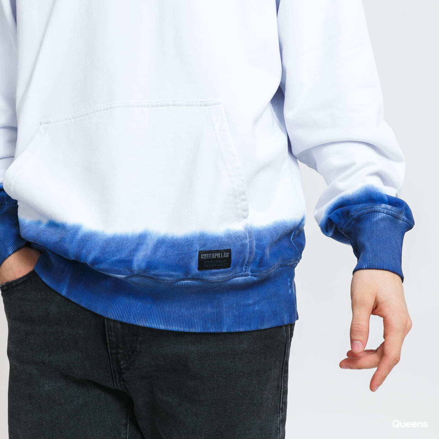 Mikiny CATERPILLAR Engine Hoodie White