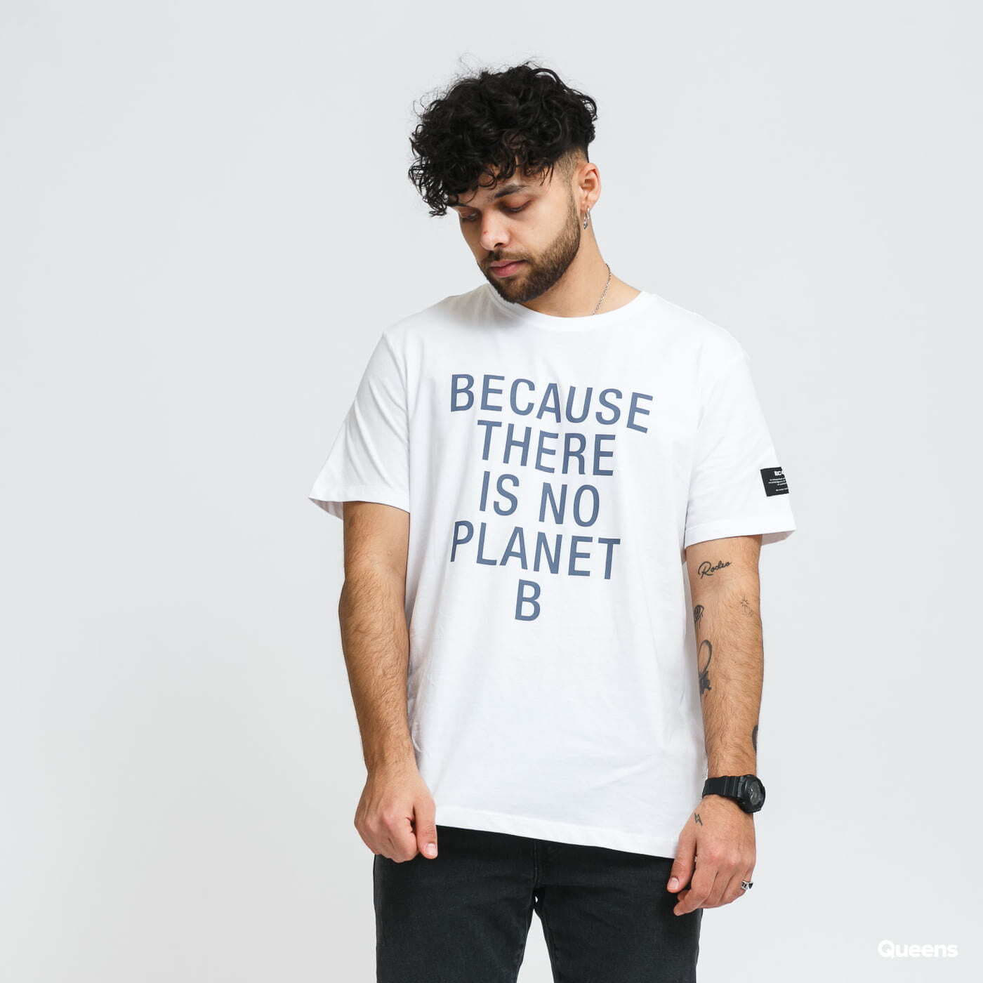 Tričká Ecoalf M Nataalf Classic Because T-shirt White