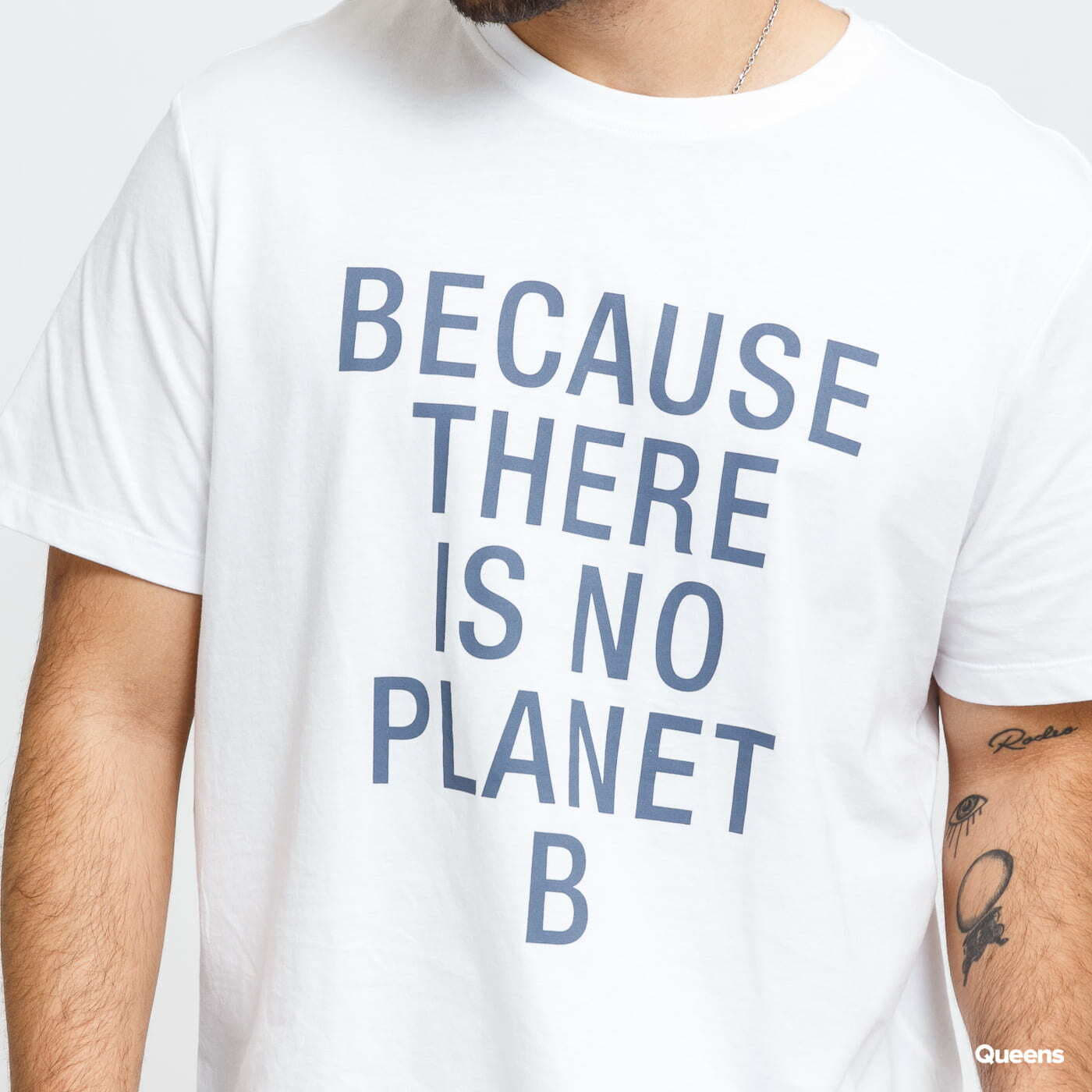 Tričká Ecoalf M Nataalf Classic Because T-shirt White