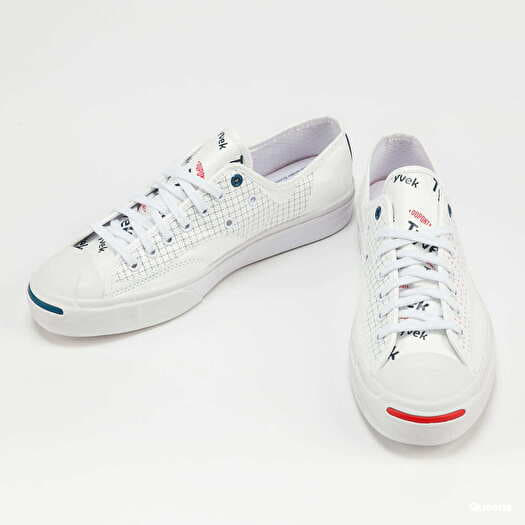 Herren Sneaker und Schuhe Converse Jack Purcell Rally White Fiery