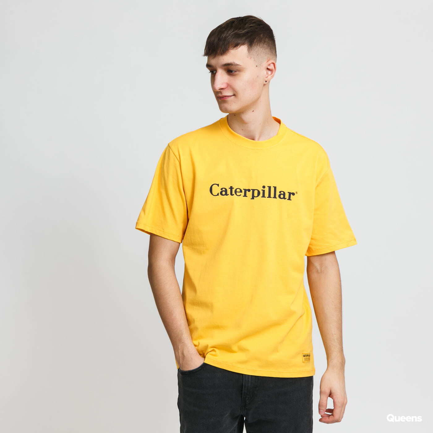 T-shirts CATERPILLAR Classic Logo Tee Yellow
