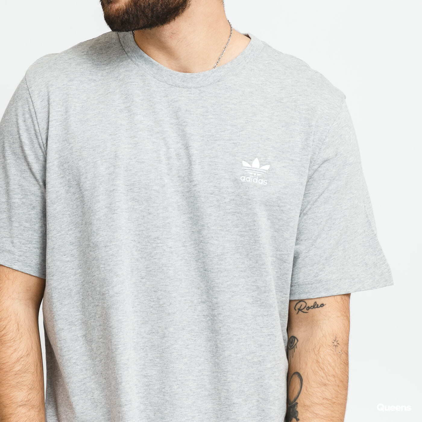 Adidas originals grey t shirt top
