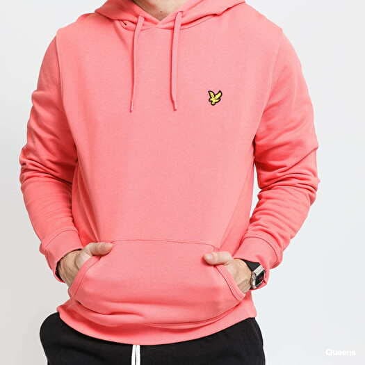 Hoodies and sweatshirts Lyle Scott Pullover Hoodie Dark Pink Queens