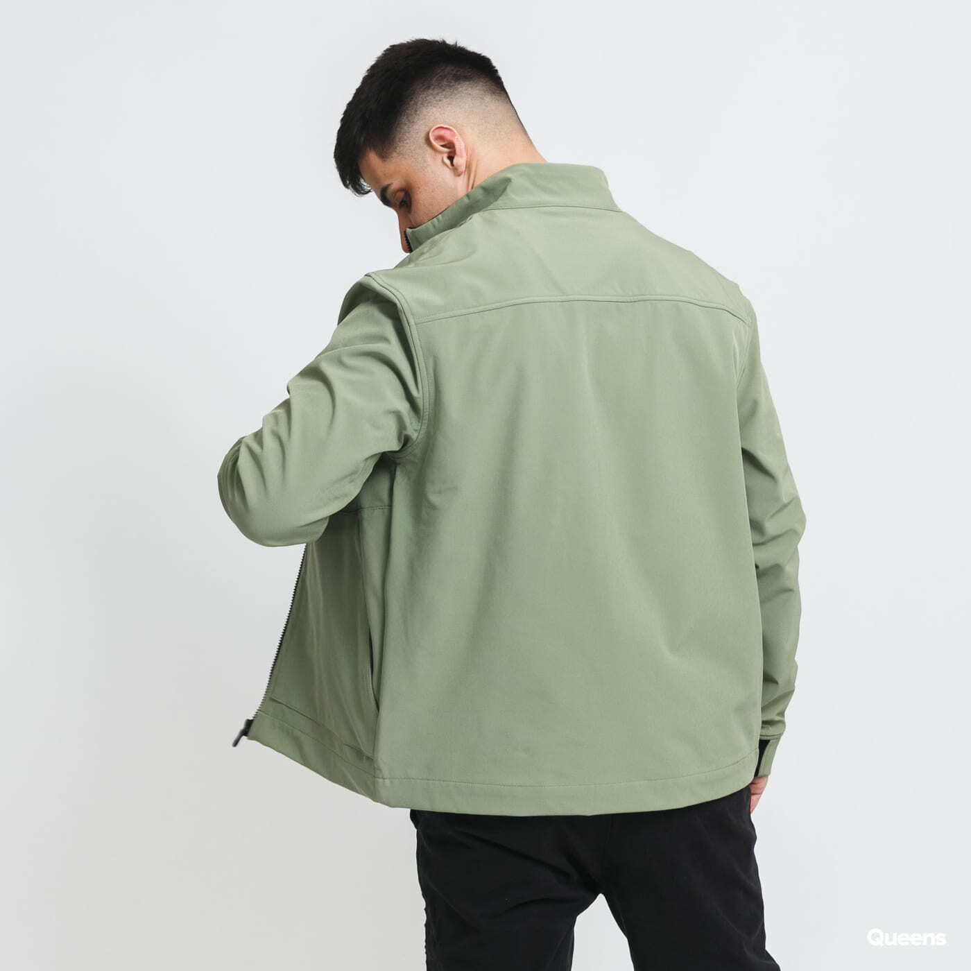 Bundy Lyle & Scott Funnel Neck Softshell Jacket Olive