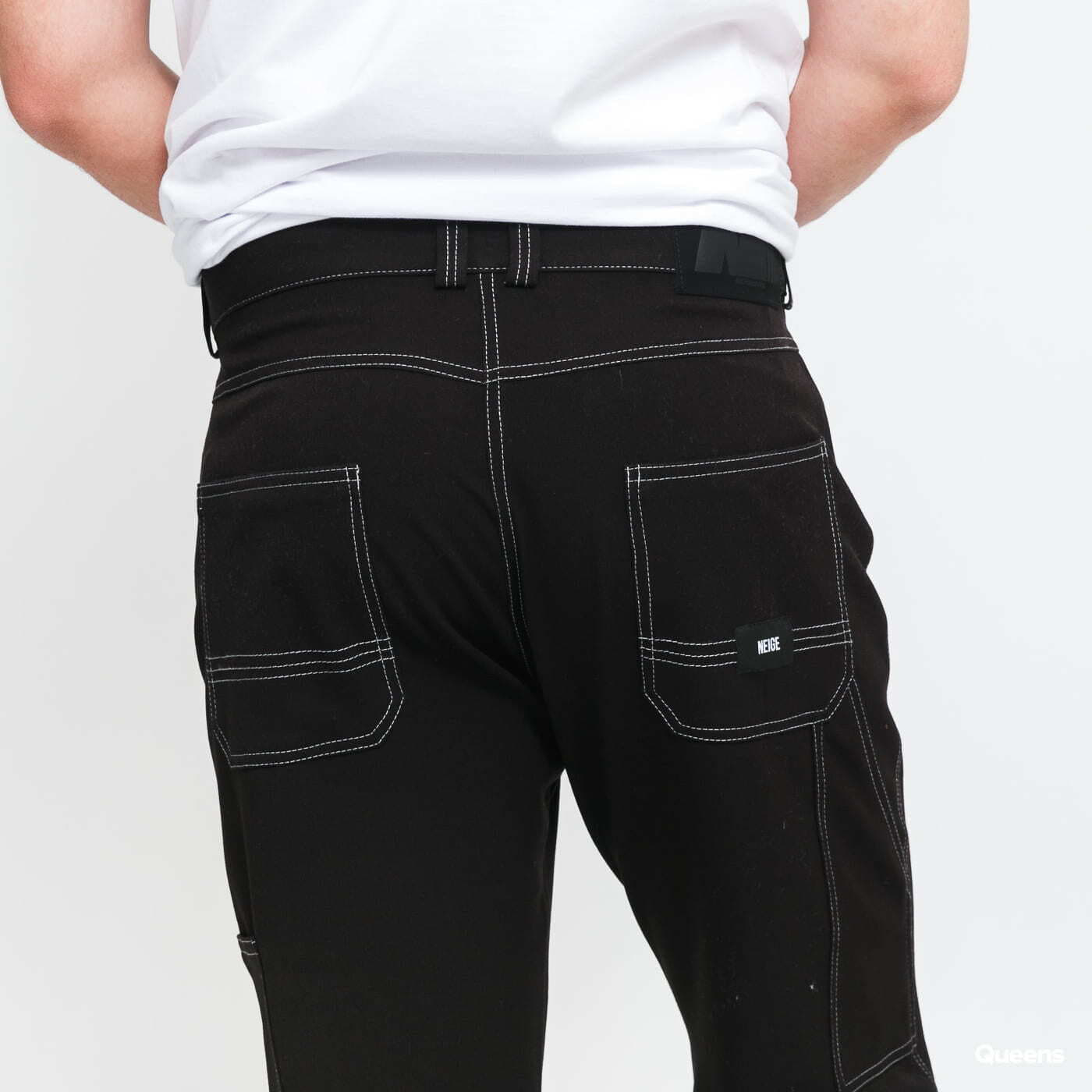 Pants Neige Worker Trousers černé