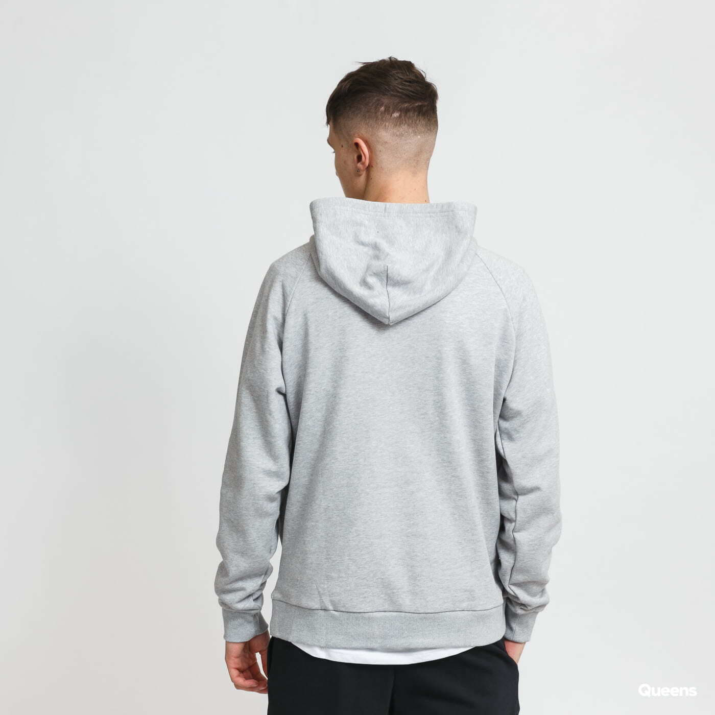 Sudaderas Under Armour Rival Fleece Big Logo Hoodie Gray/ Black
