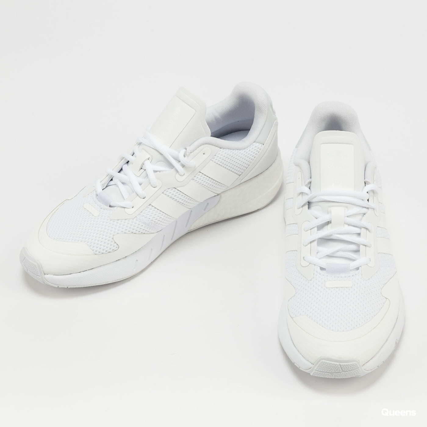 Men s sneakers and shoes adidas Originals ZX 1K Boost FtwWhite FtwWhite FtwWhite Queens