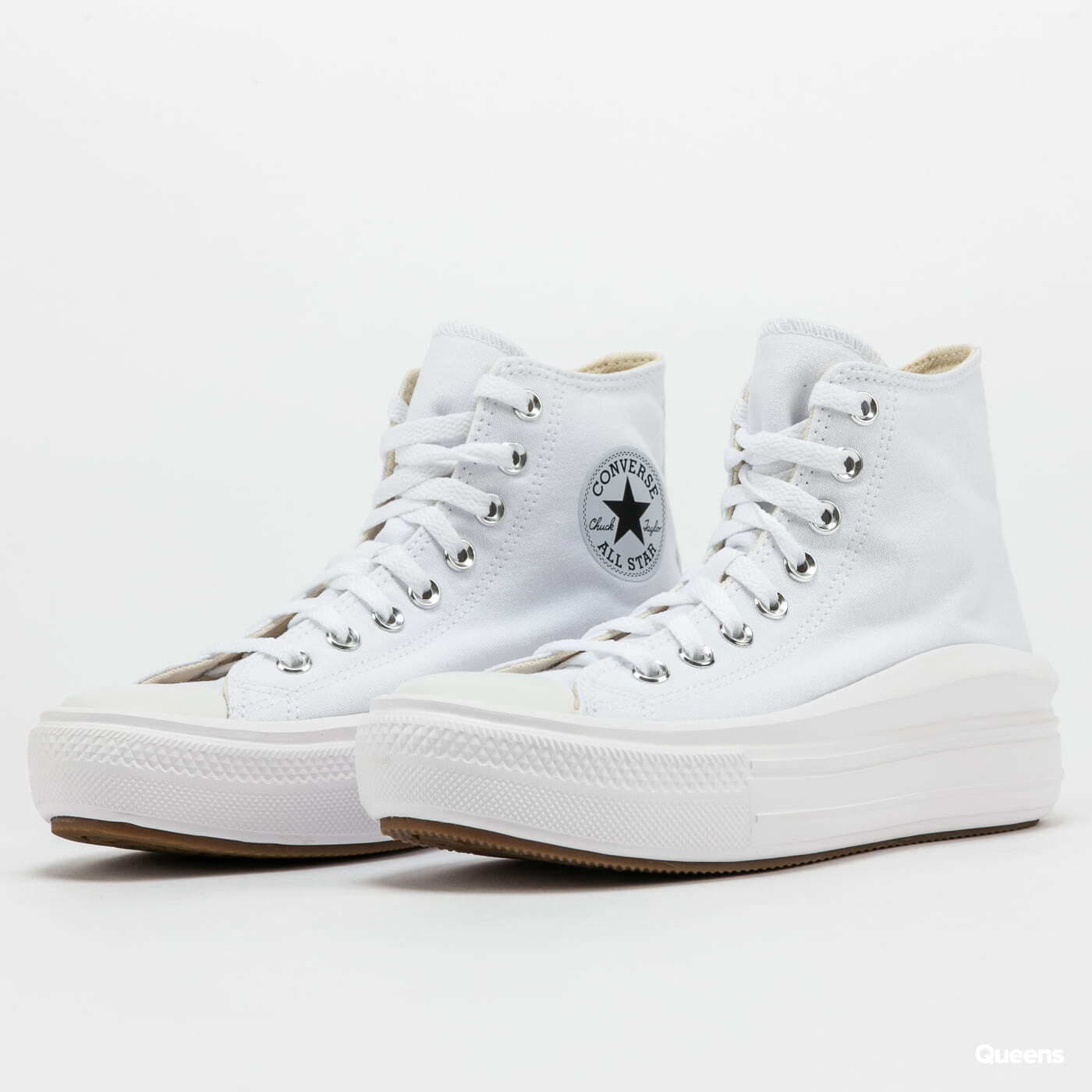 Women's shoes Converse Chuck Taylor All Star Move Hi White/ Natural Ivory/ Black
