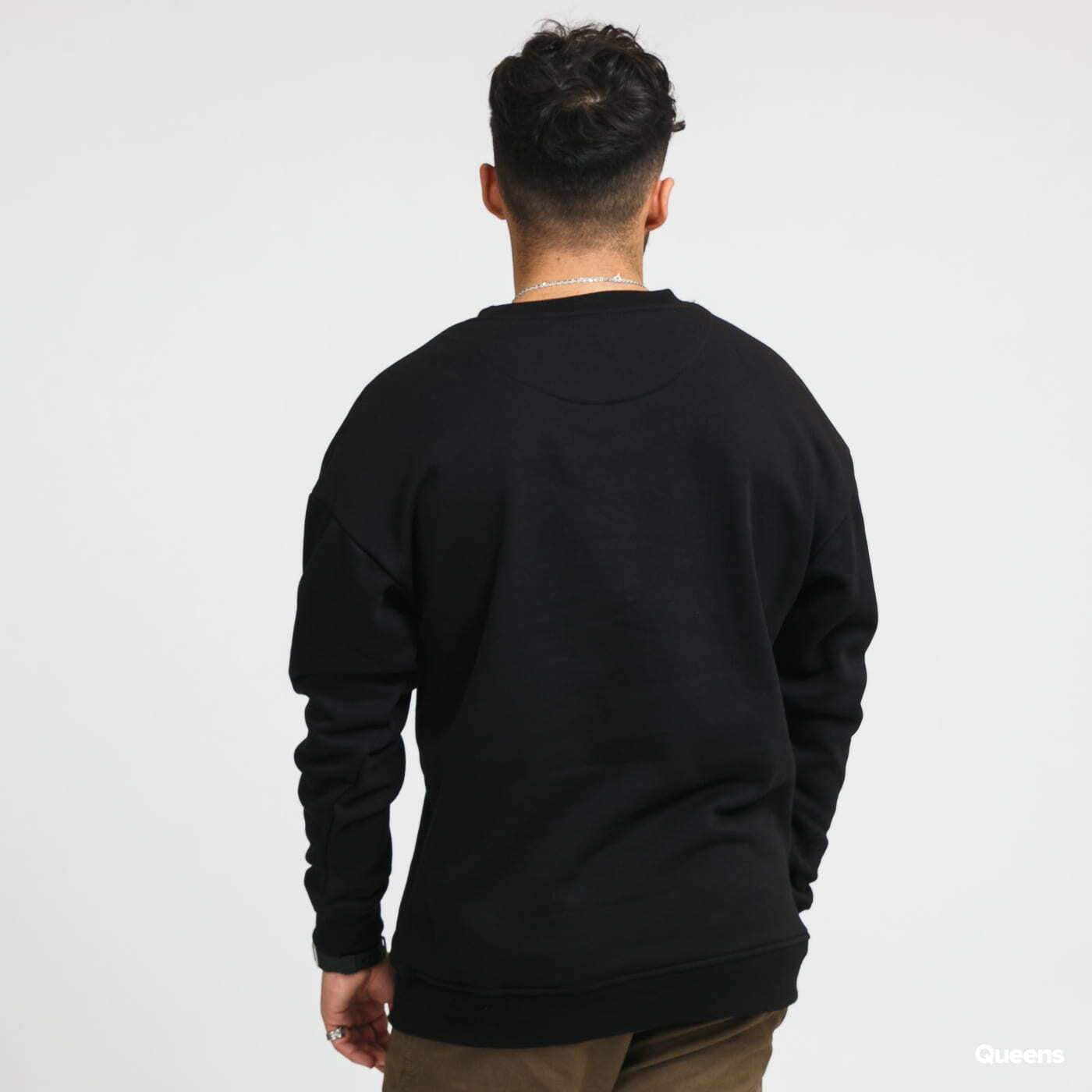 Mikiny Urban Classics Bad Habit Crewneck Black