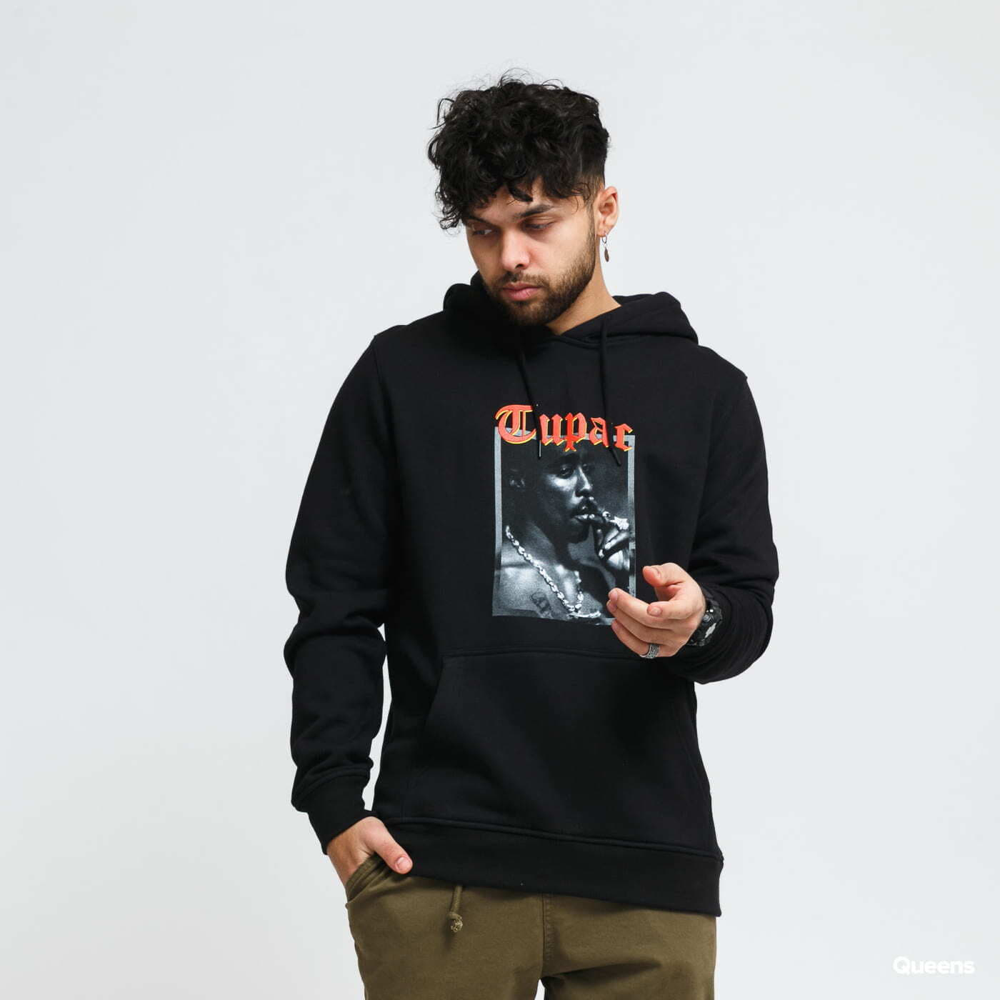 Hoodies and sweatshirts Urban Classics Tupac California Love Hoody Black