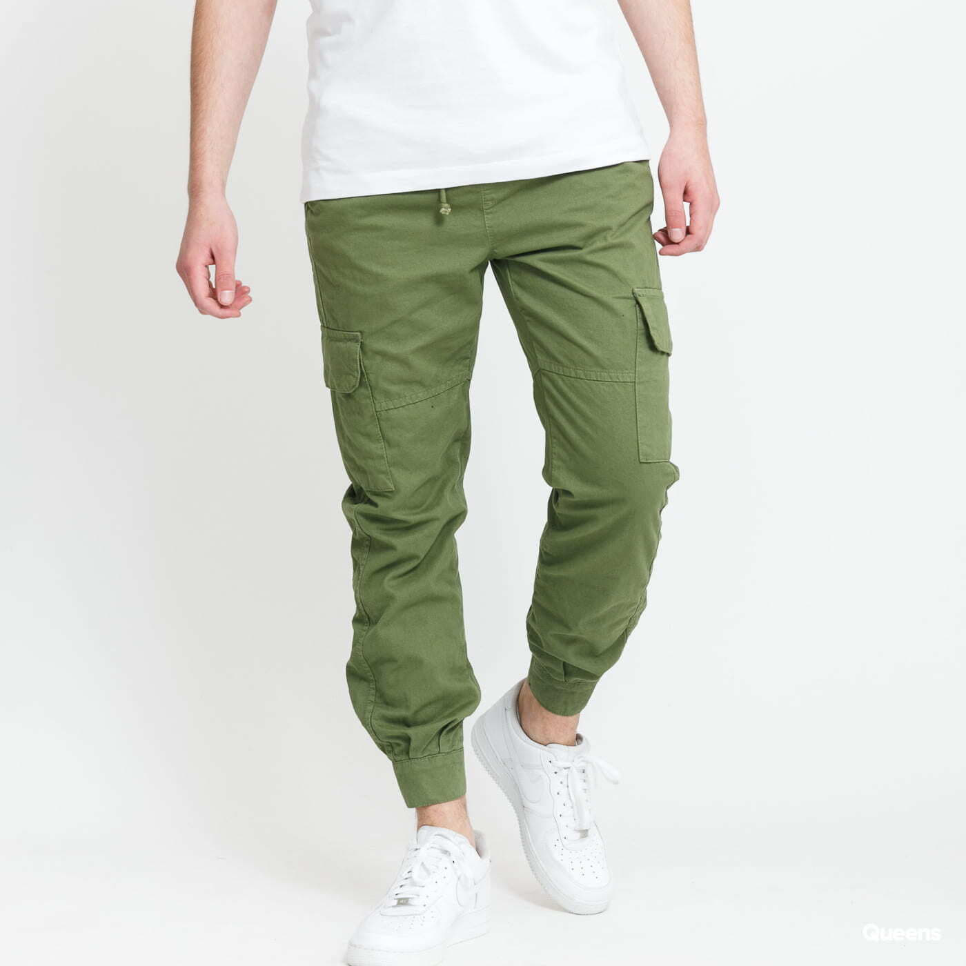Cargo pants Urban Classics Military Jogg Pants Green