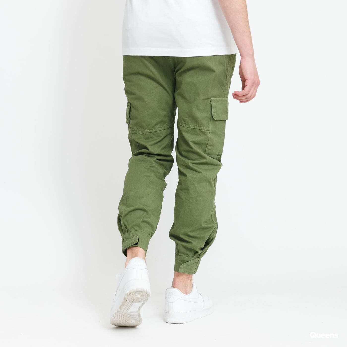 Cargo Hosen Urban Classics Military Jogg Pants Green