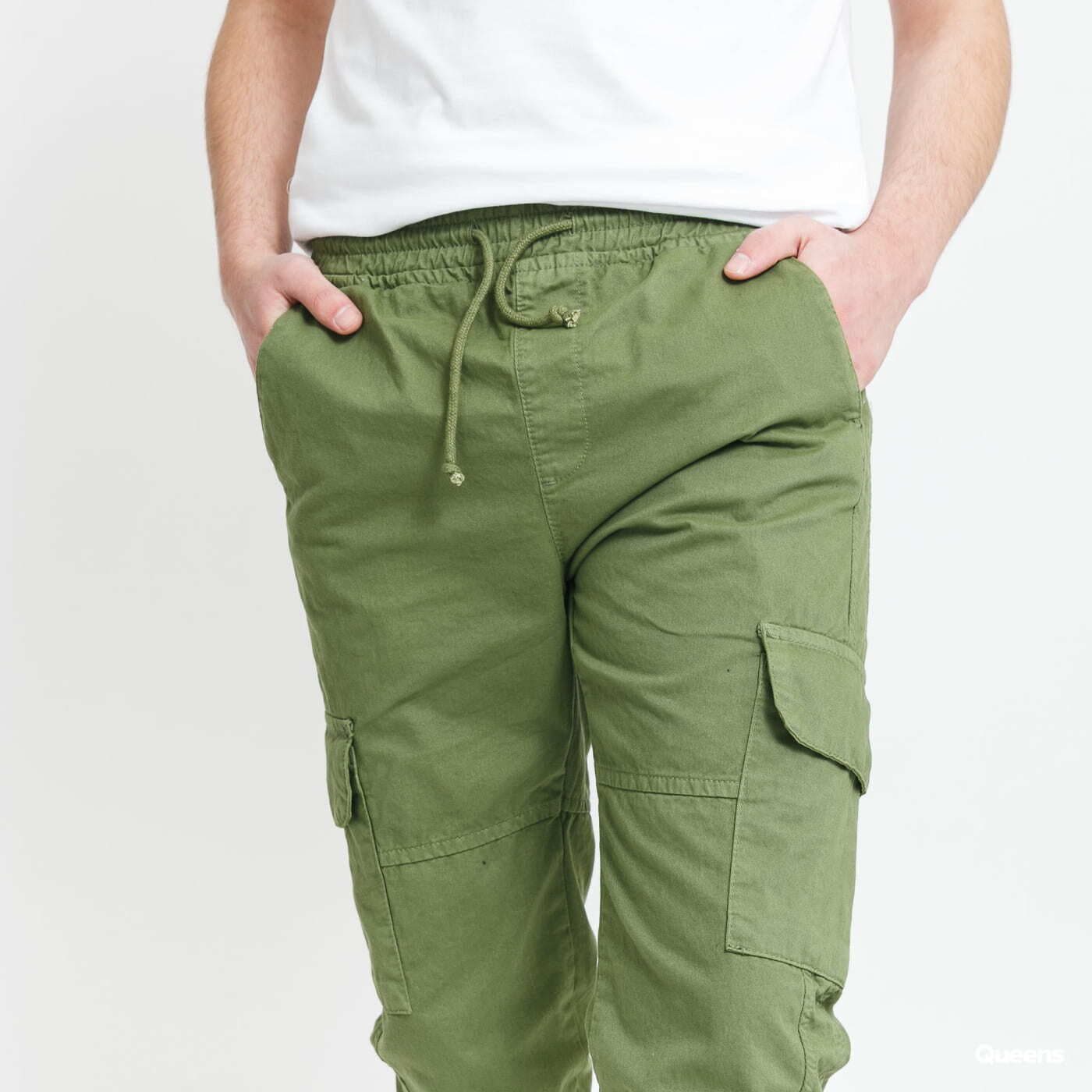 Cargo Hosen Urban Classics Military Jogg Pants Green