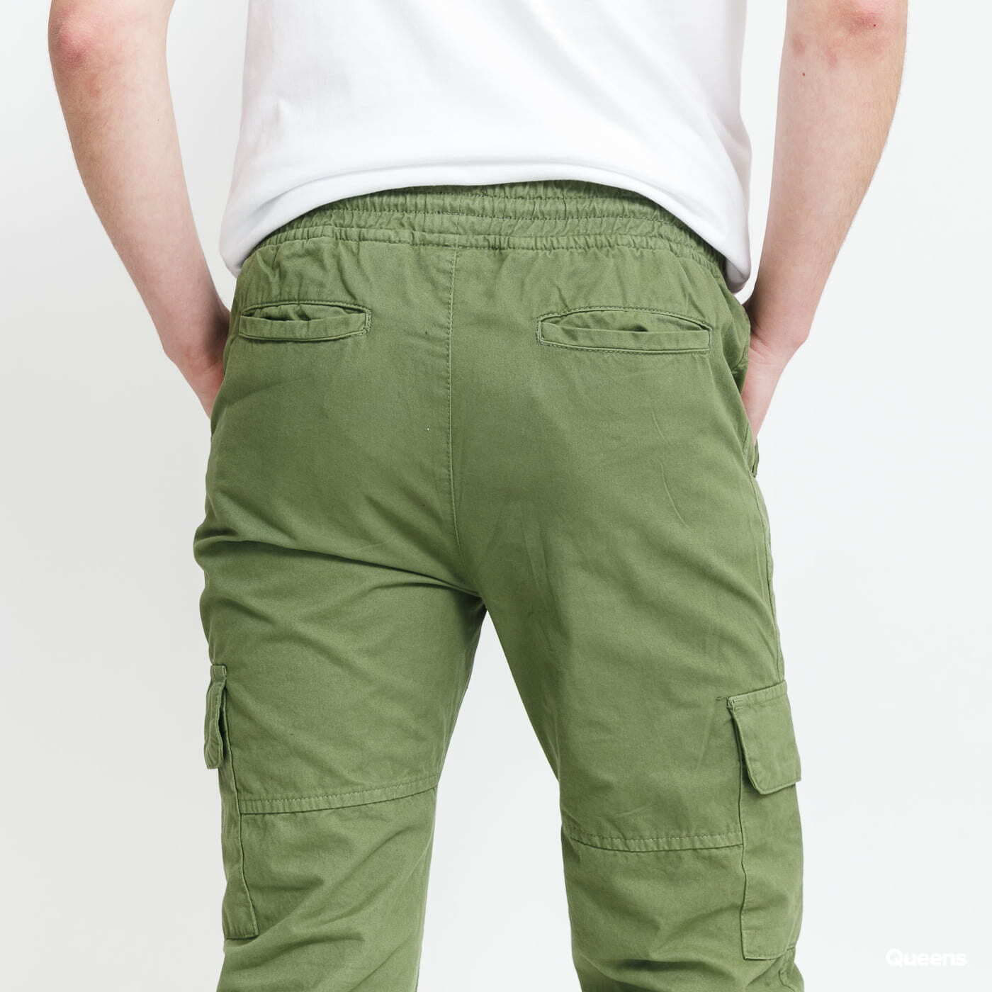 Cargo Hosen Urban Classics Military Jogg Pants Green