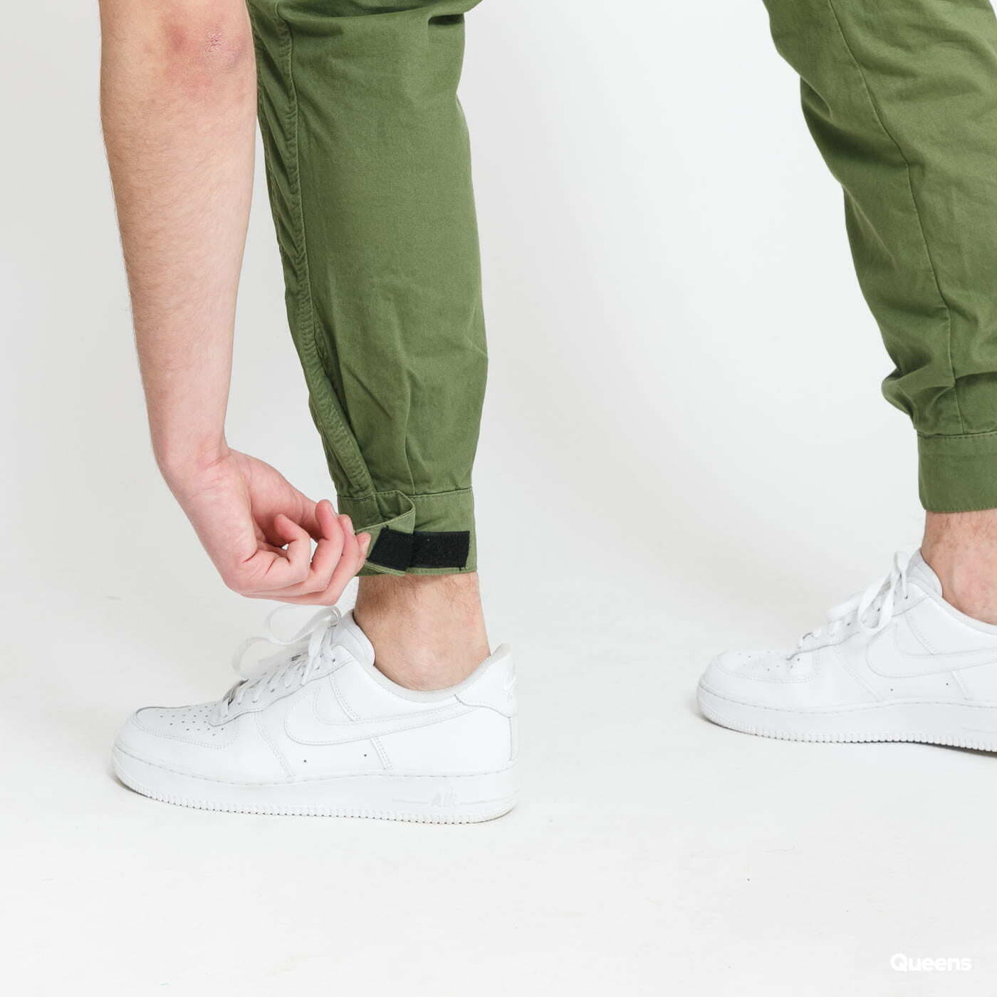 Cargo Hosen Urban Classics Military Jogg Pants Green
