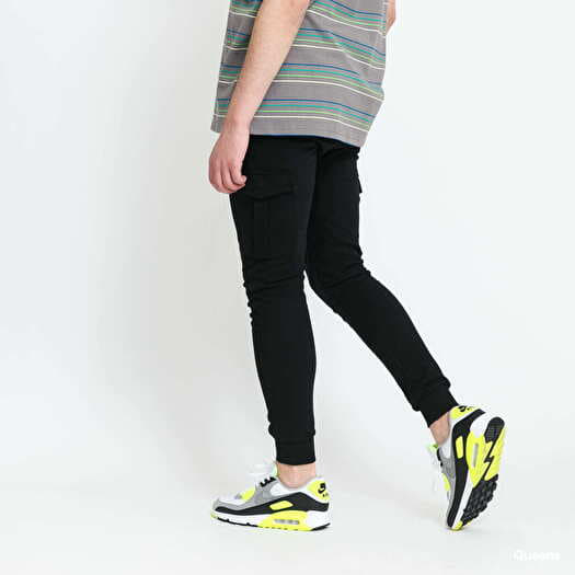 Black sales fitted sweatpants