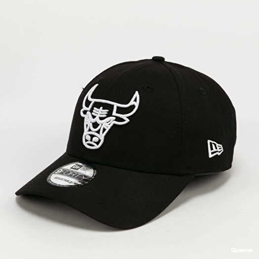 Cap New Era 940 NBA Essential Outline Chicago Bulls Black