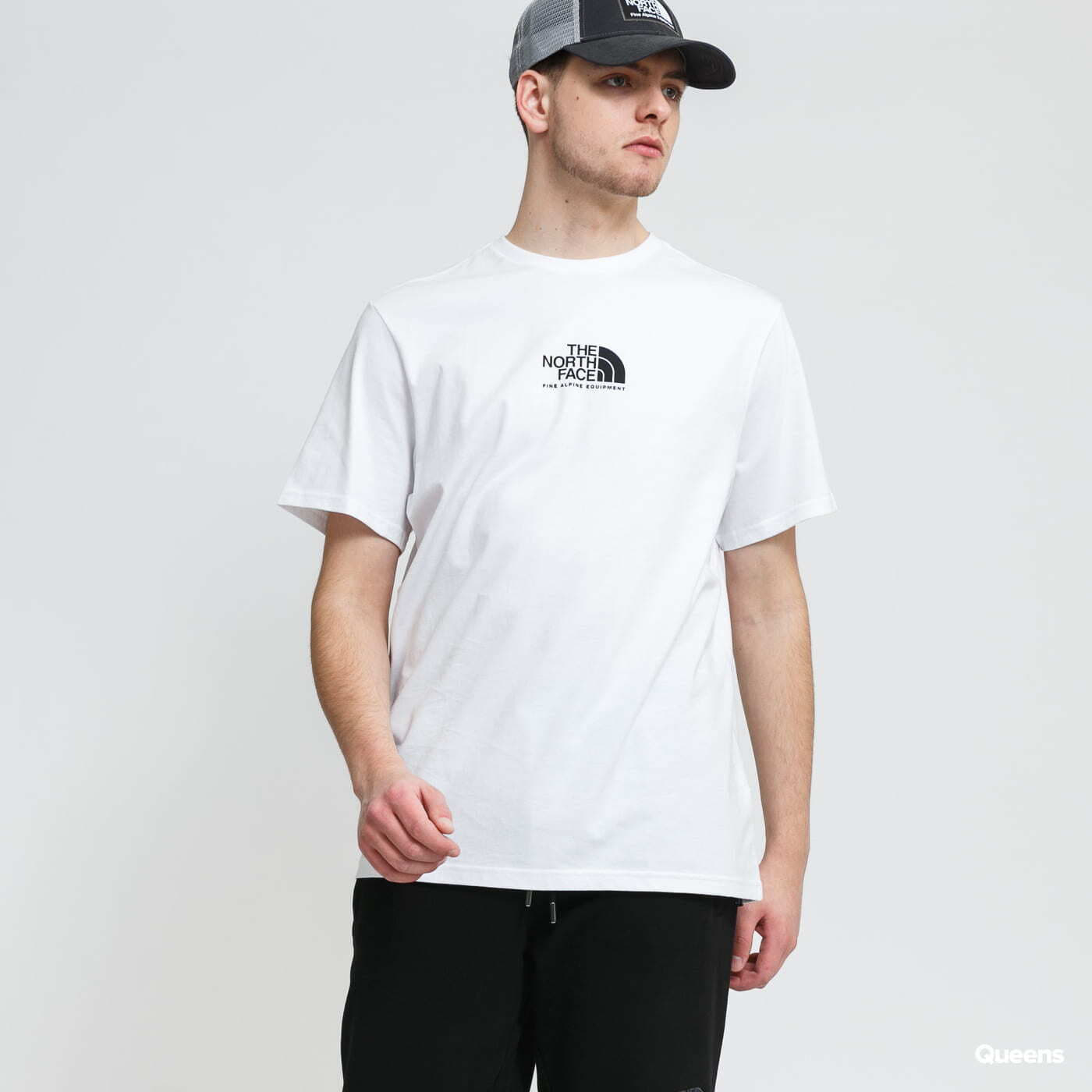 T-Shirts The North Face M SS Fine Alpine Tee 3 White
