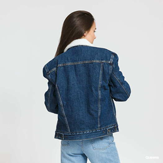 Veste Levi s W Ex Boyfriend Sherpa Trucker
