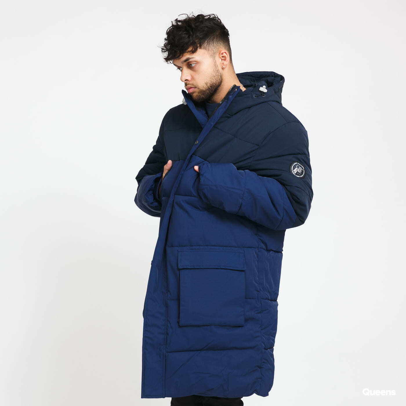 Bundy Urban Classics Puffer Parka Navy