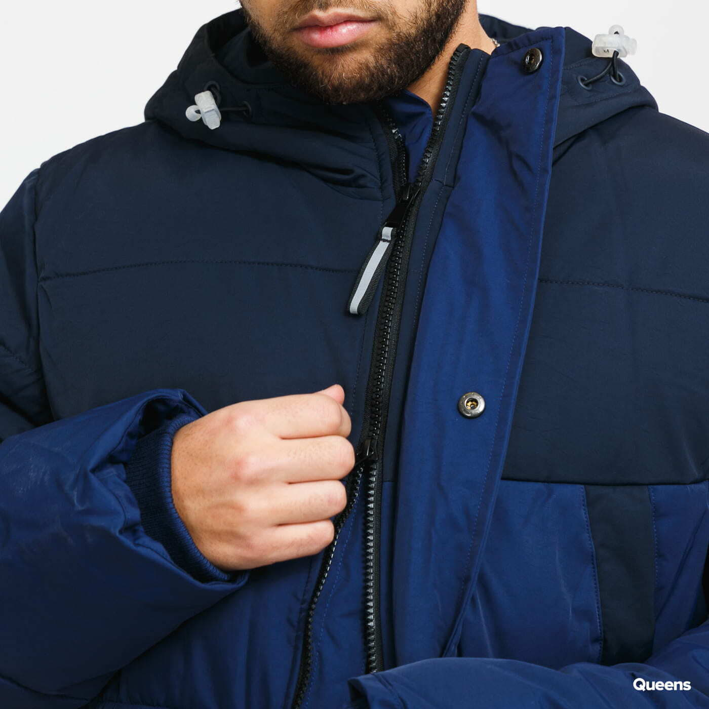 Bundy Urban Classics Puffer Parka Navy